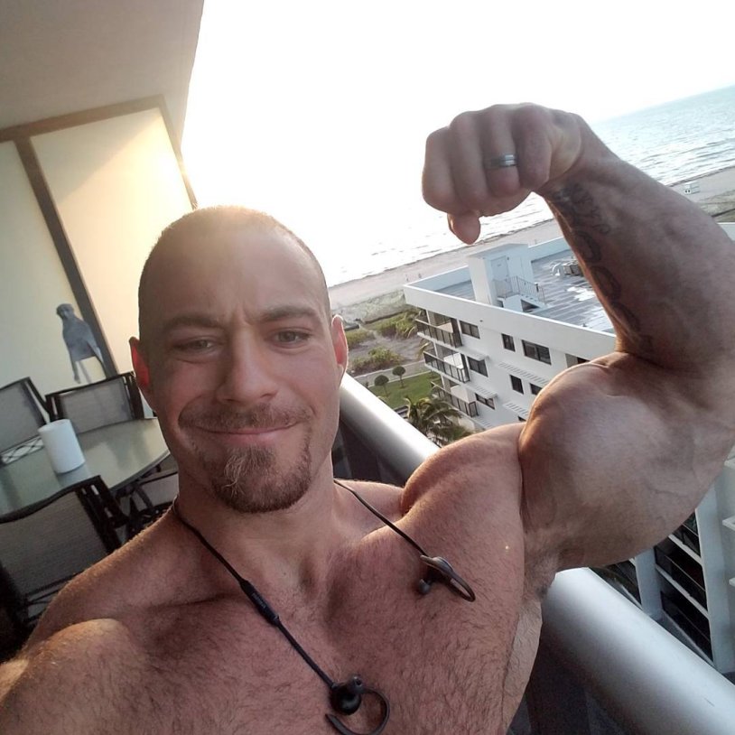 Caleb Blanchard hairy torso