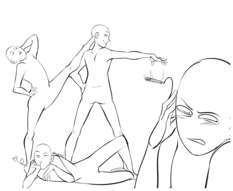 Interesting poses for drawing