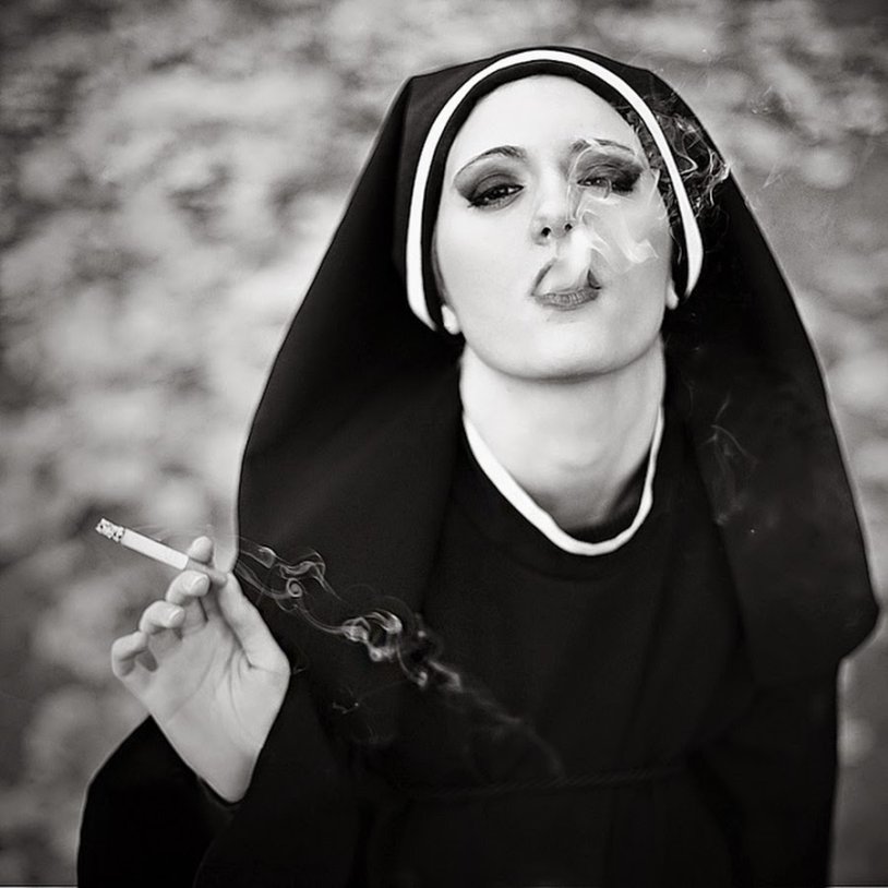 Angelina Jolie nun