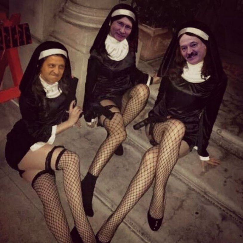 Three nuns