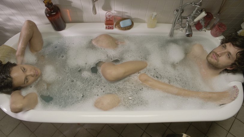 Woman in the bathroom