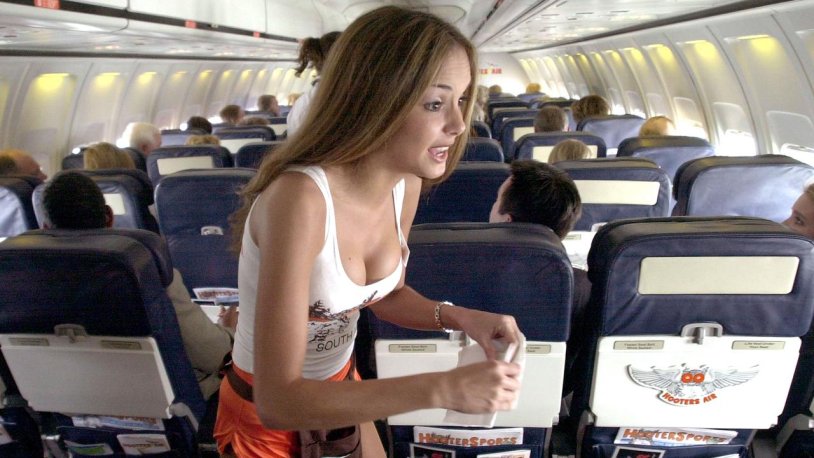 Hooters Air airline uniform