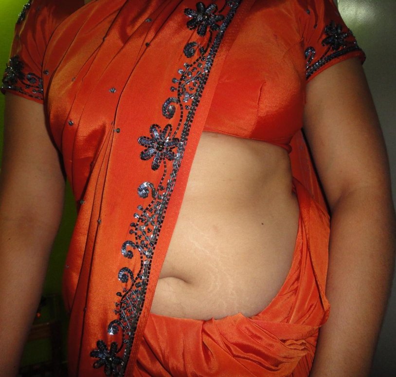 Big belly Saree