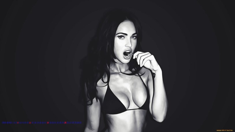 Megan Fox topless