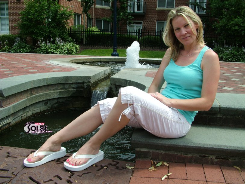 Soles of Silk Flip Flops