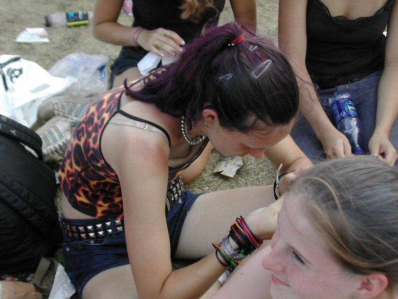 Nipples at Downblouse Camp