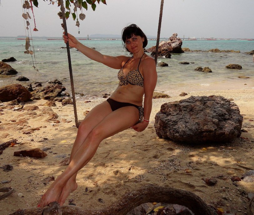 Adult women on vacation