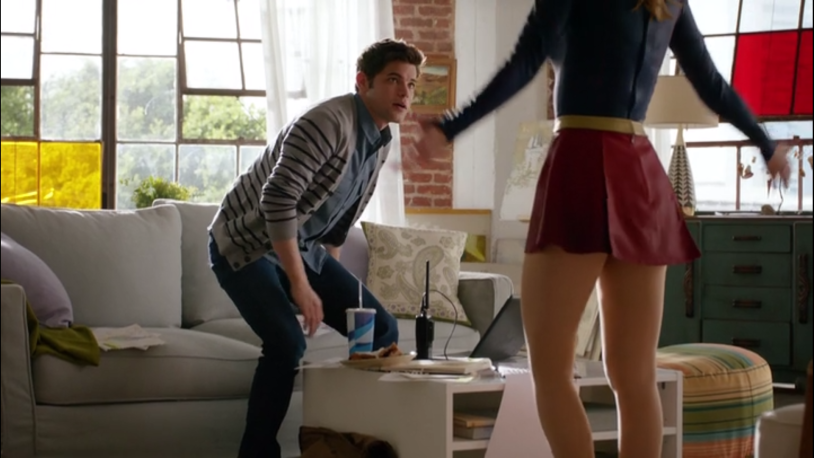 Cara mell in a skirt