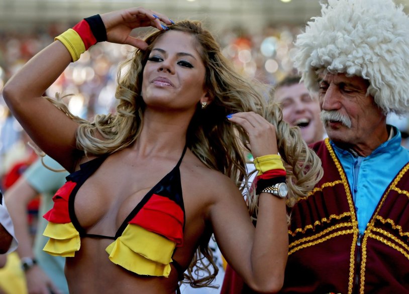 Simone Vilar is a fan of the German national team