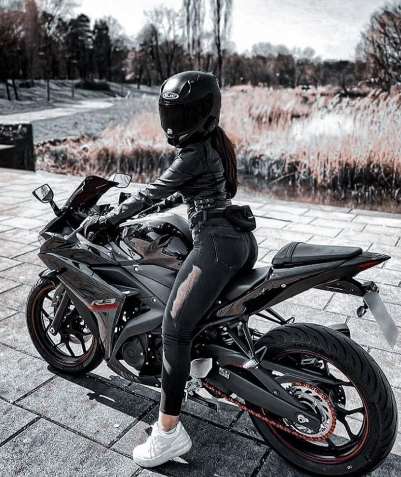 Biker girl