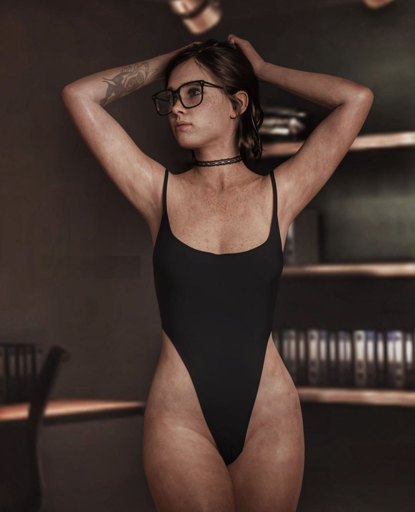 Ellie Cyber Temptation Naked