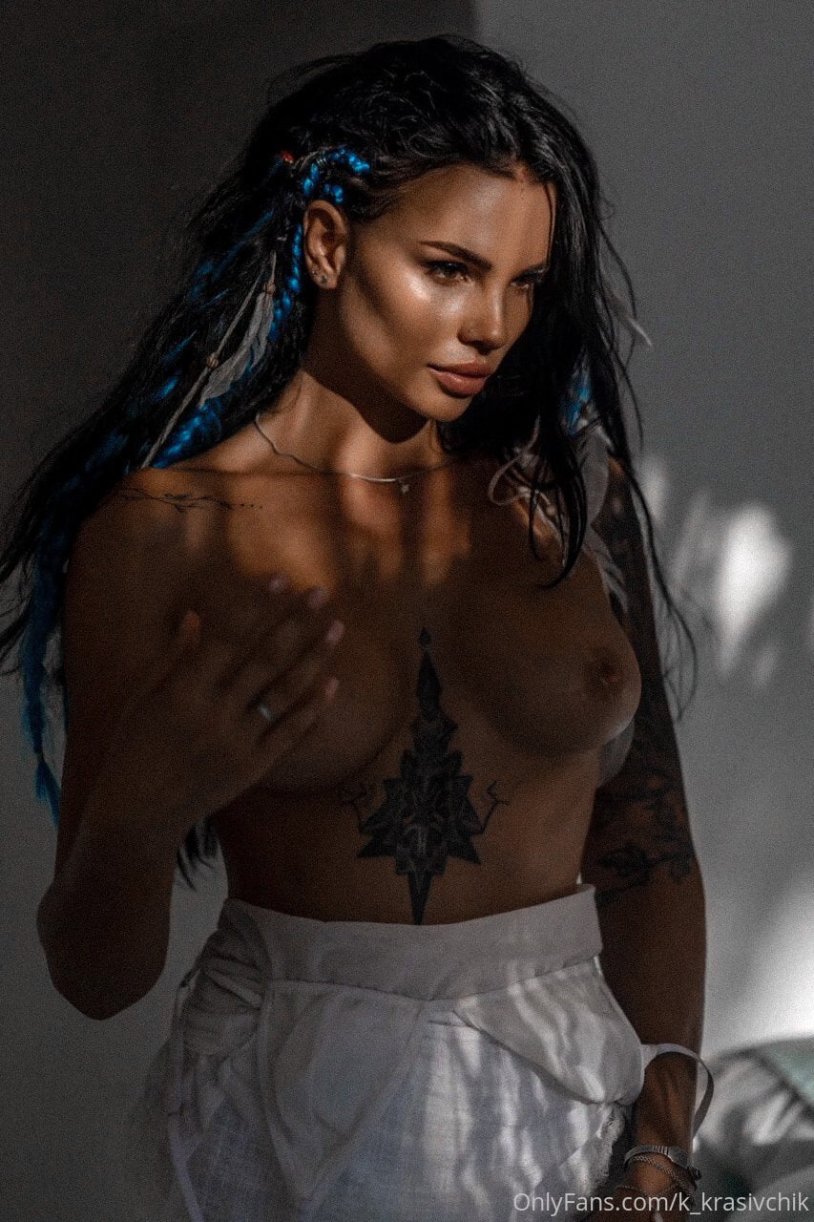 Ksyusha Krasivchik photo shoot nude