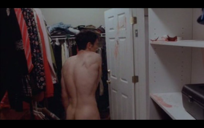 James Franco with a naked torso