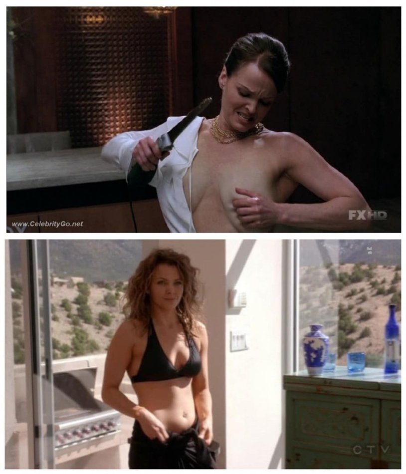 Dina Meyer Star landing chest