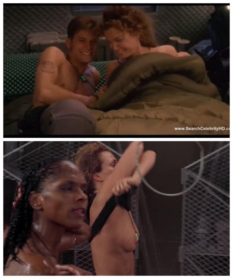 Dizzie Flores Dina Meyer with tits