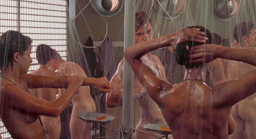 Dina Meyer Star landing in the shower