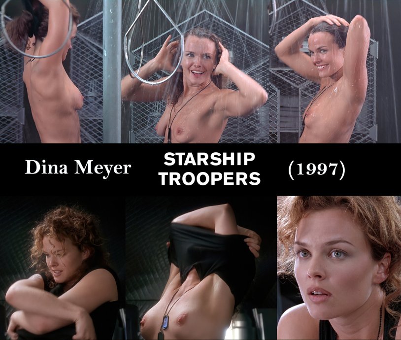 Dina Meyer Star landing naked