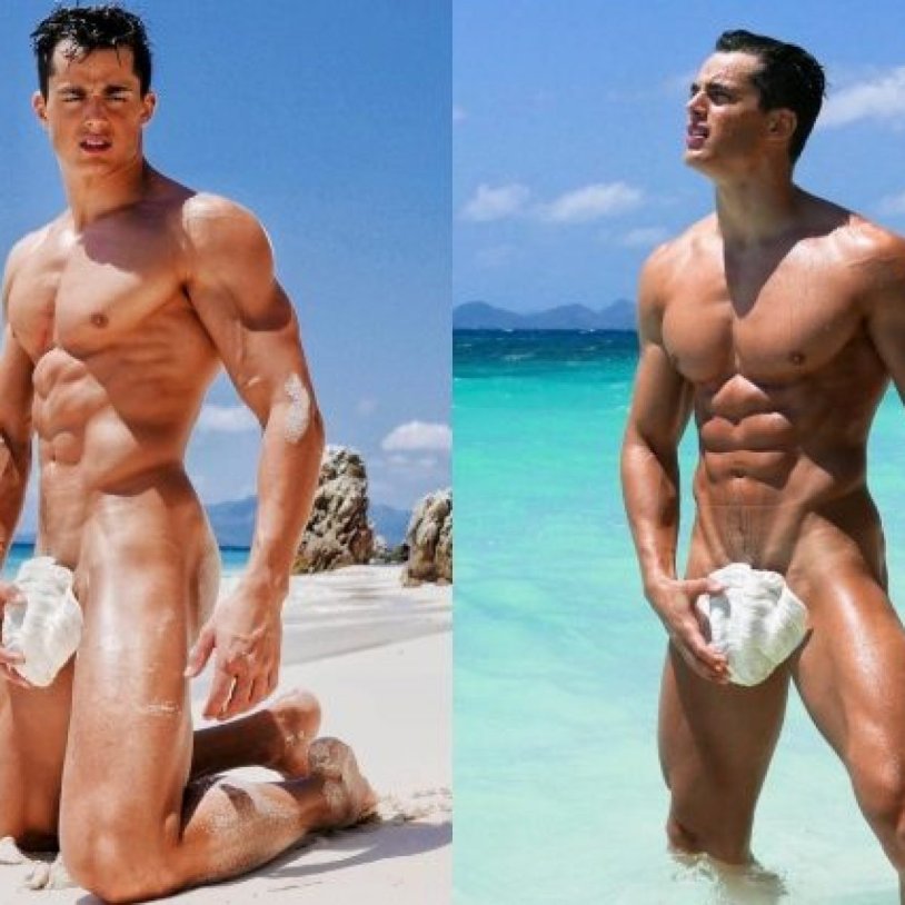 Pitching on the beach