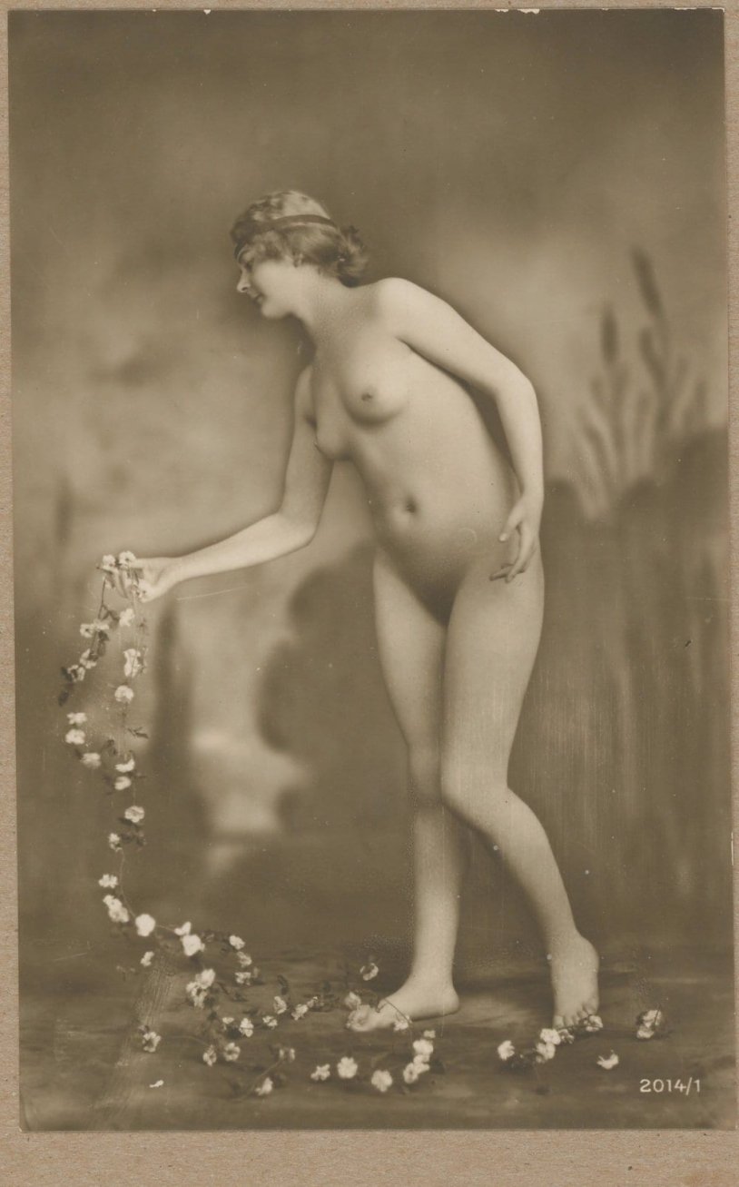 Erotic postcard