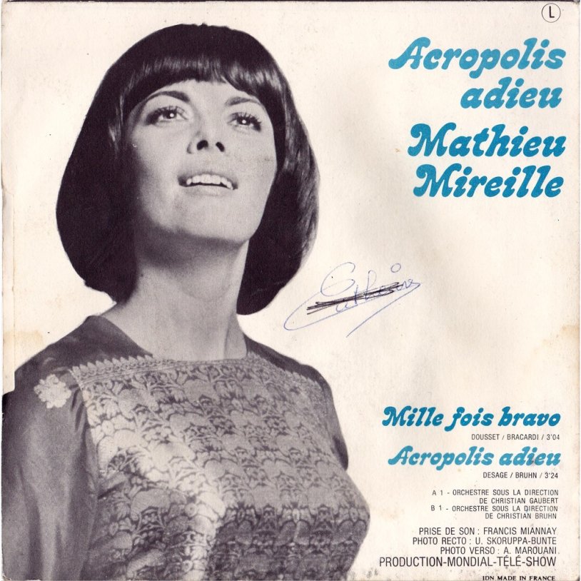 Mirere Mathieu Goodbye Acropolis