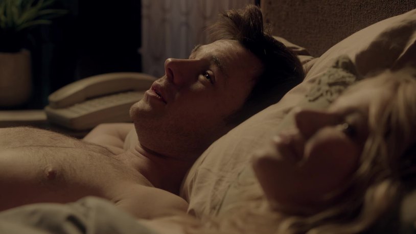 Rupert Evans without panties