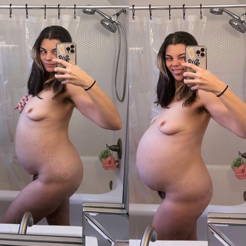 Selfies pregnant