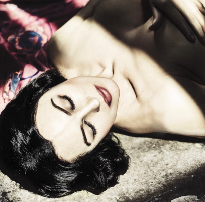 Tim Burton and Monica Bellucci