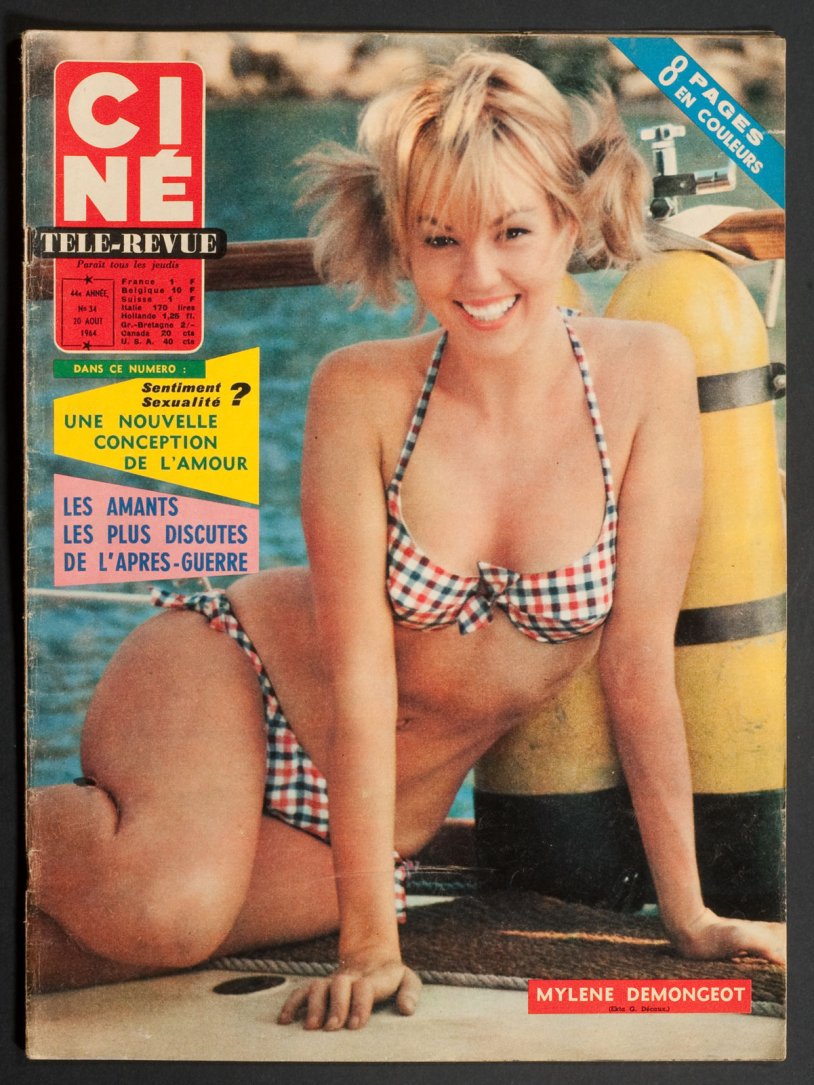 Milene Demonjo in a swimsuit