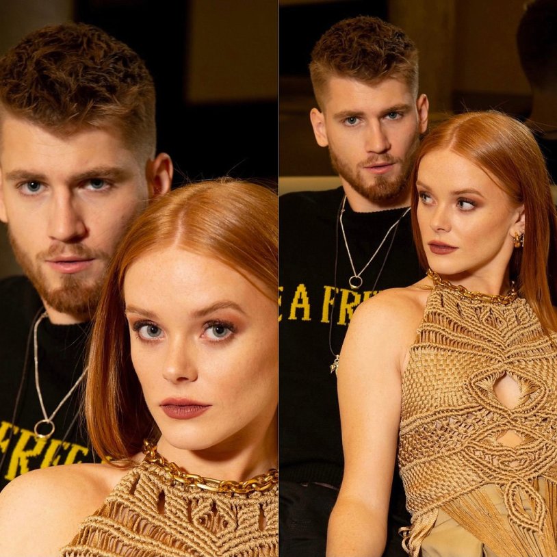 Ebigail F Cowen and her boyfriend