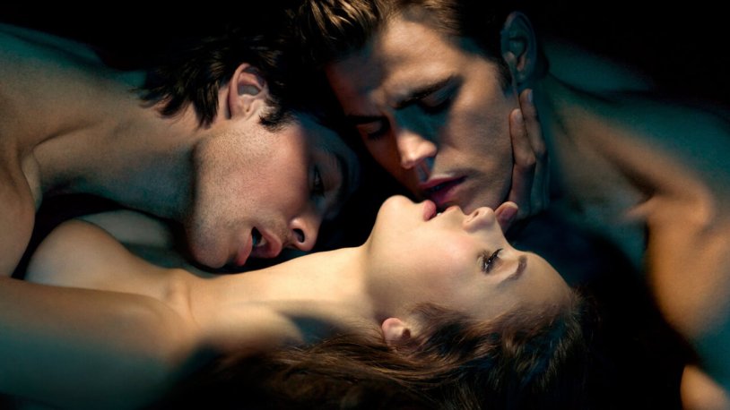 Vampire Diaries Damon and Elena Stefan