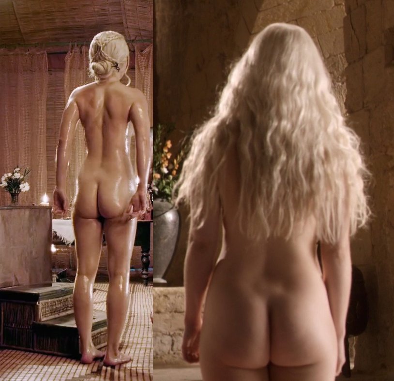 Emilia Clark Game of Thrones ass