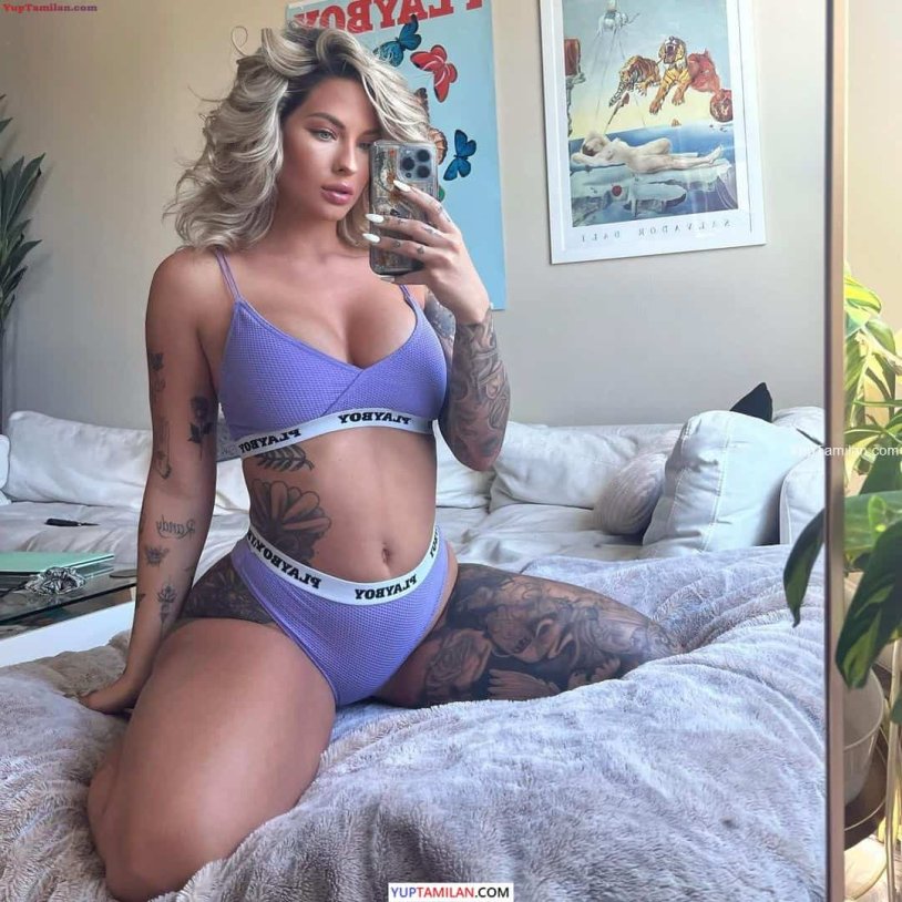 Beautiful girl with tattoos