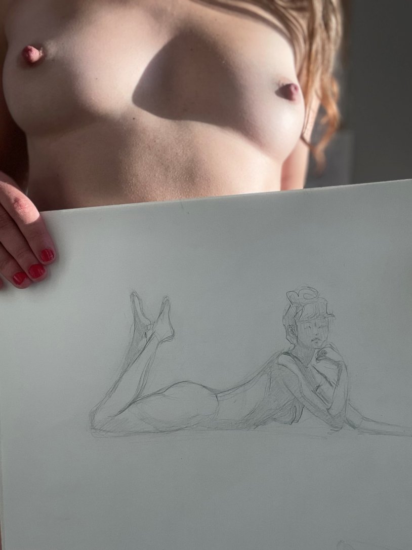 Personal drawings of naked women