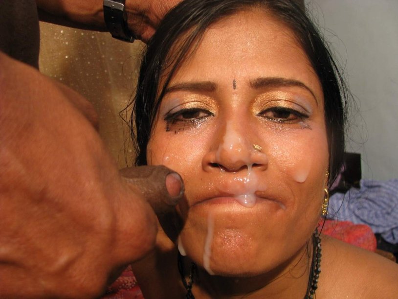 Cumshots with beautiful Indian women