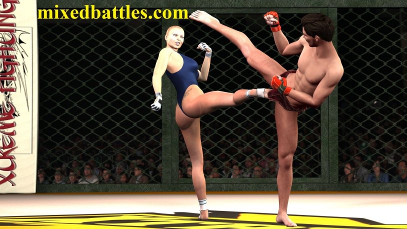 Comics Mixed Wrestling