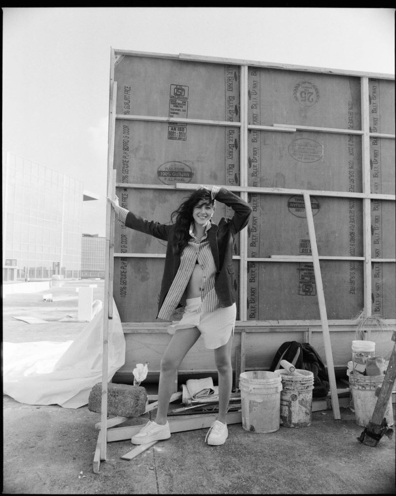 Photo shoot in the style of New