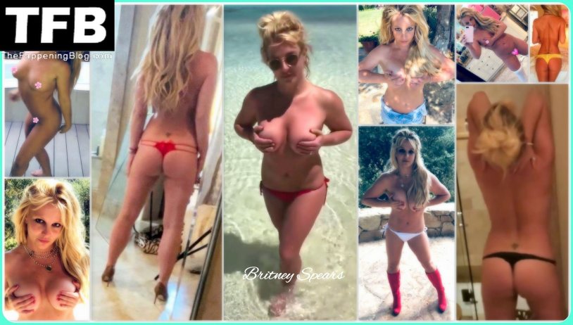 Britney Spears on the beach 2022 naked