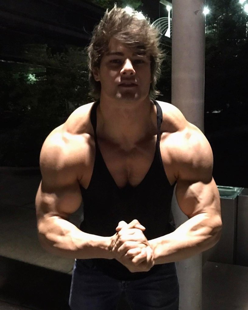 Jeff Seid Forest photo shoot