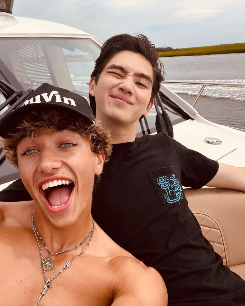 Jaden Hossler and Cooper