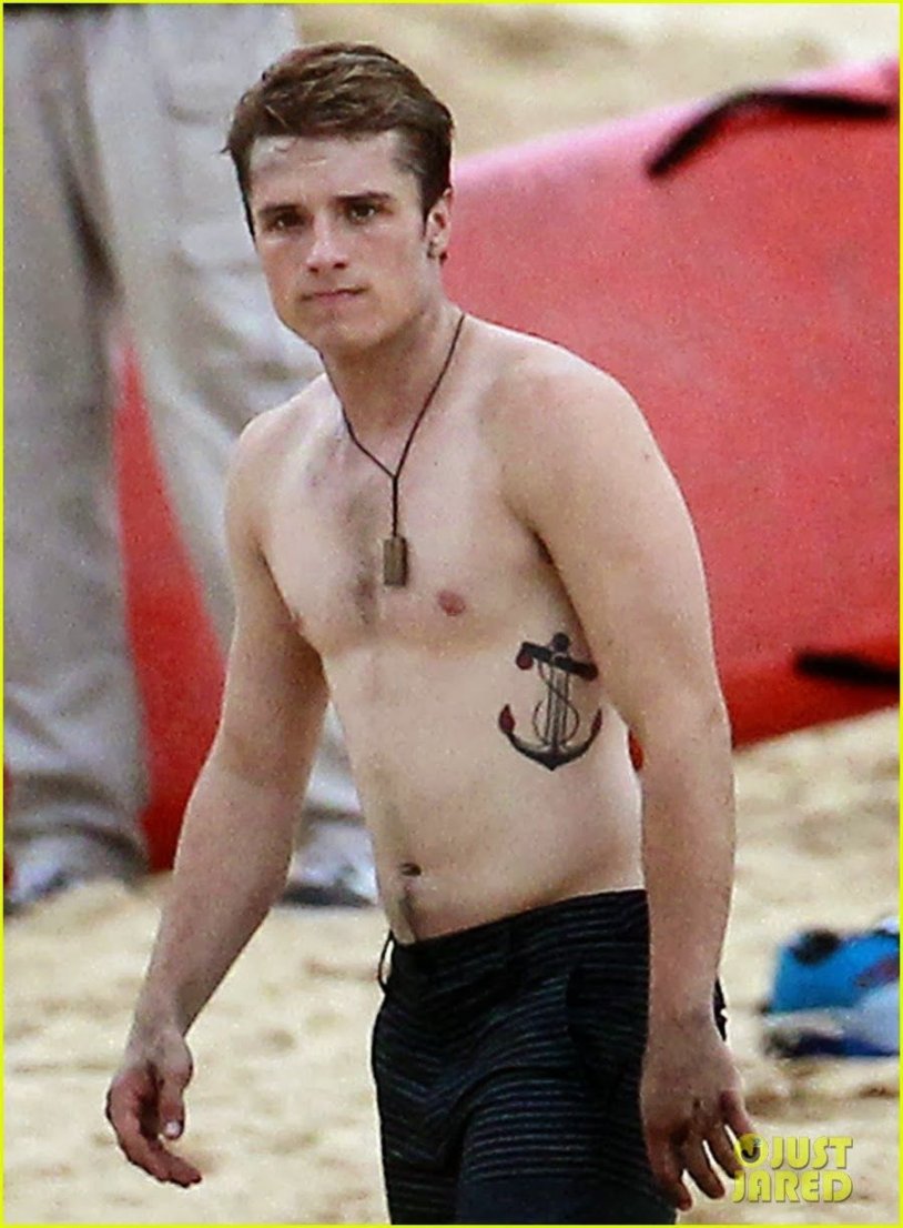 Josh Hutcherson torso