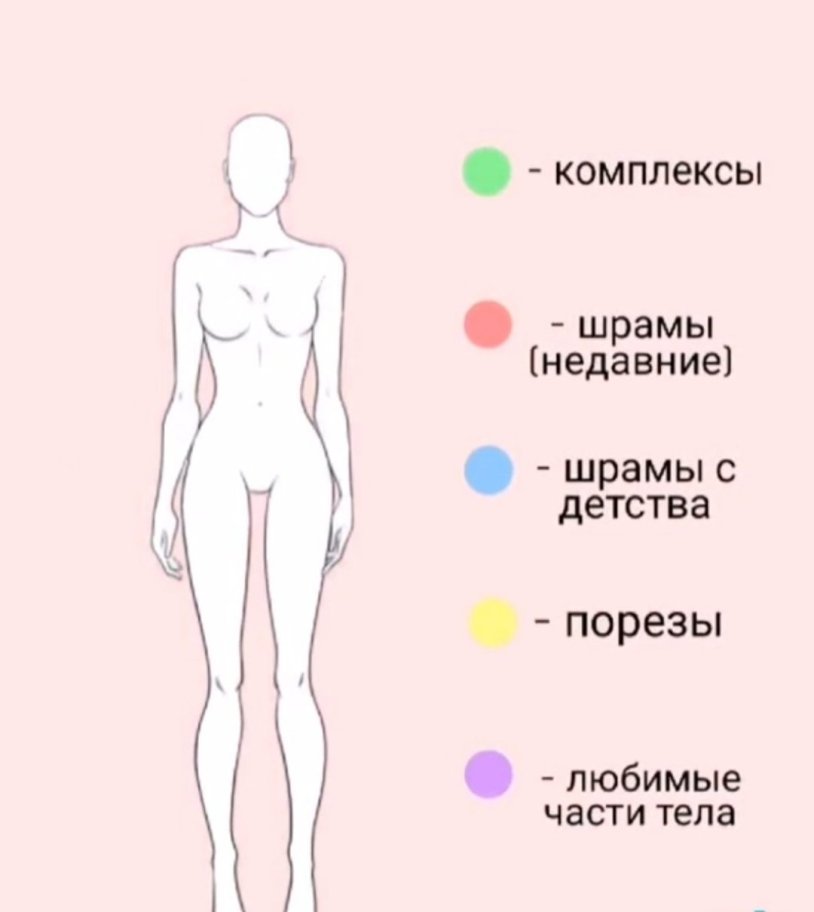 Favorite parts of the body complexes