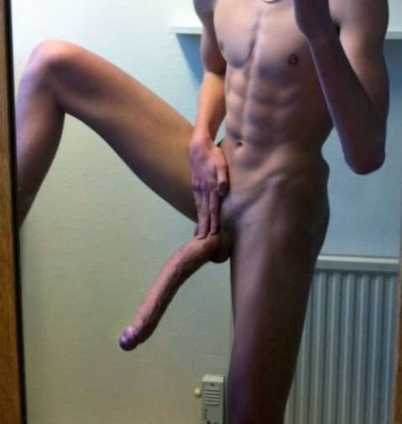 Beautiful penis of a teenager