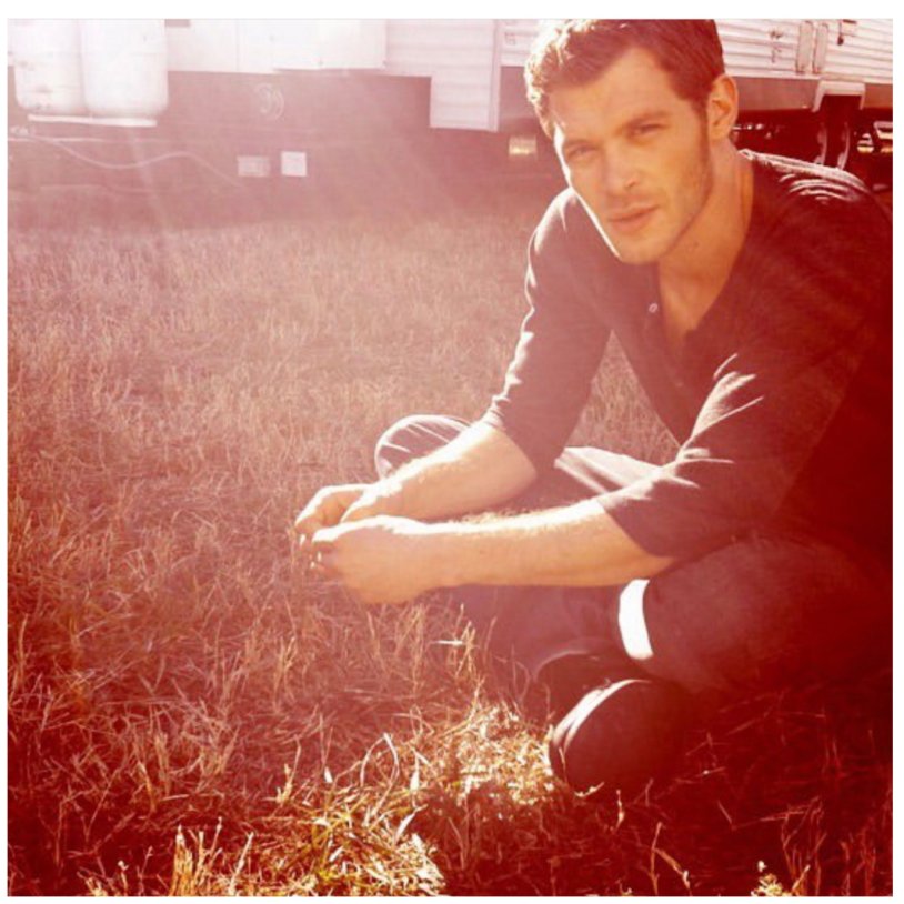 Joseph Morgan and Karina Anastasenko