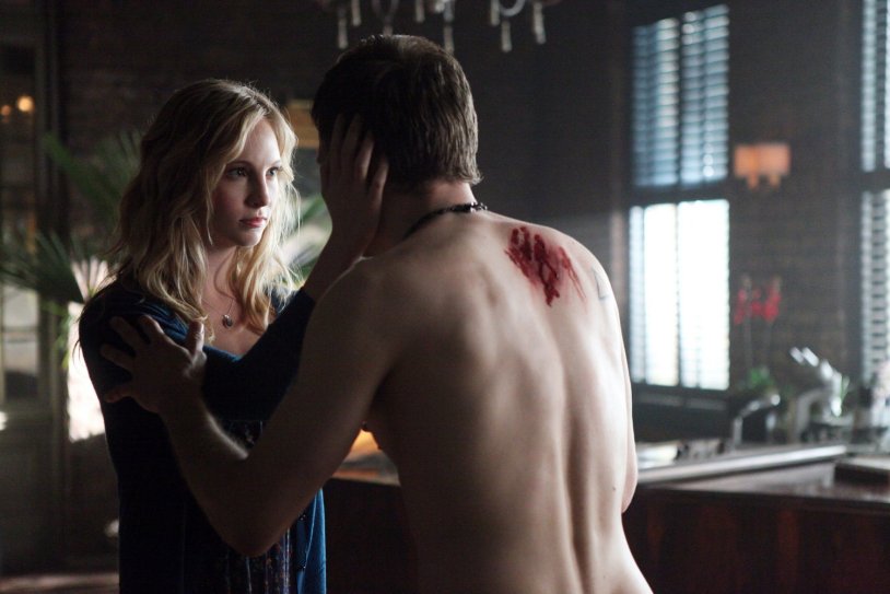 Klaus and Caroline Vampire Diaries Season 4