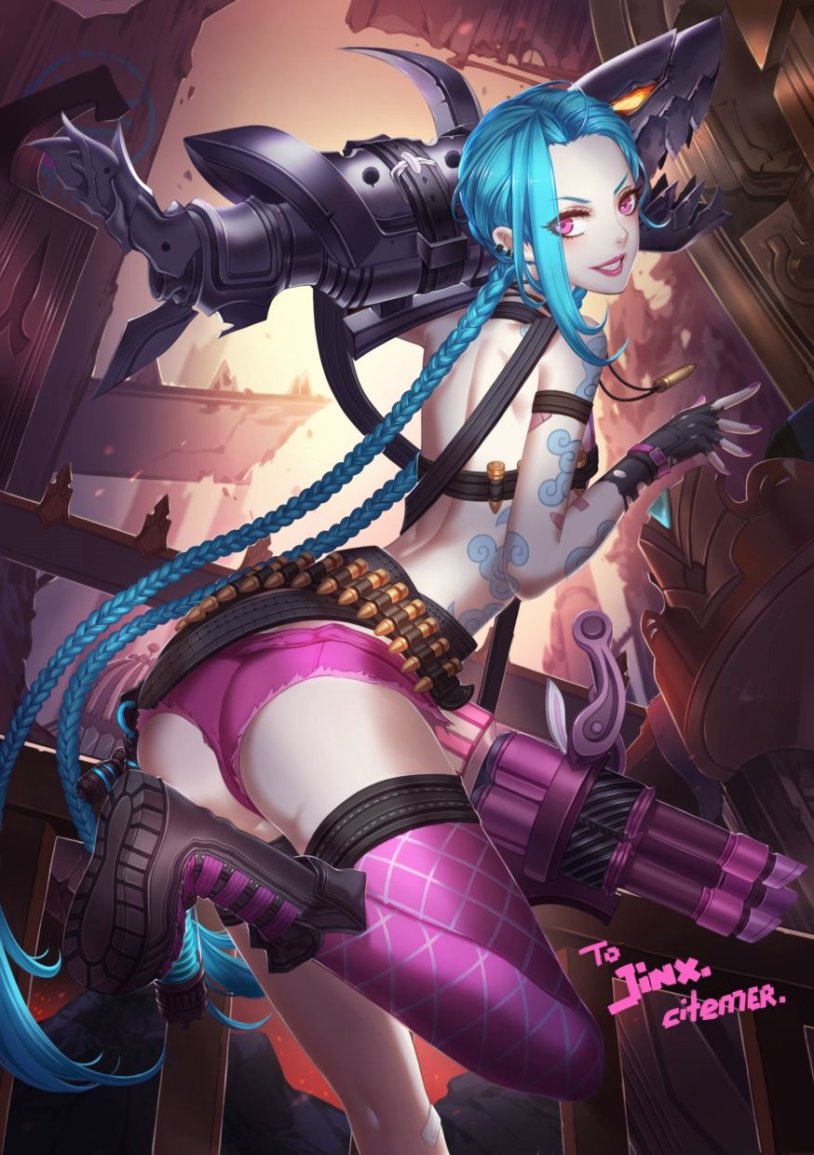Jinx lol +18
