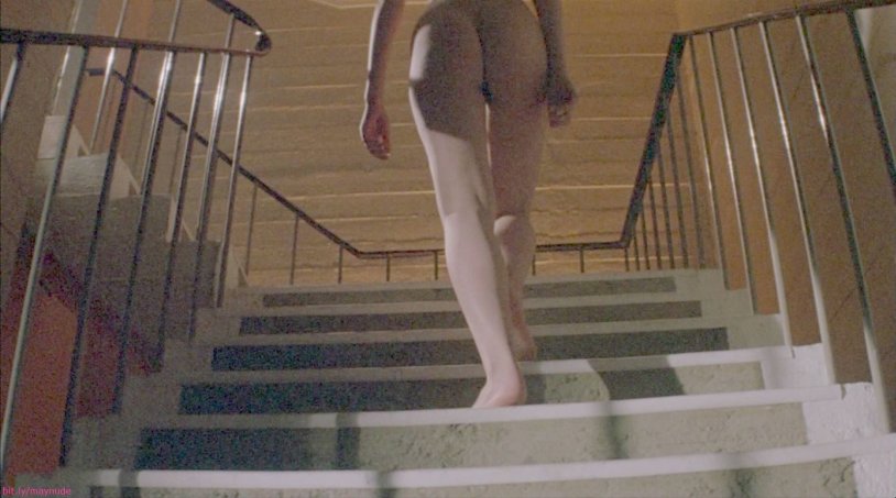 Girl on the stairs