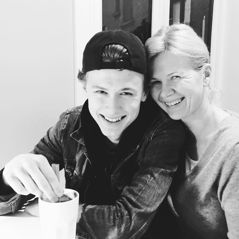 Henrik Hill and his girlfriend