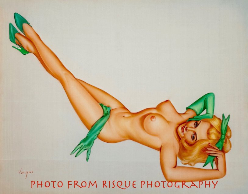 Pin-up erotic Alberto Vargas