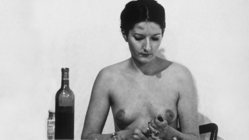 Marina Abramovich performance rhythm