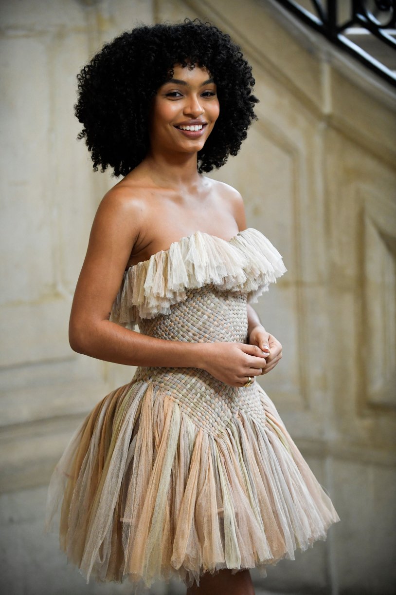 The dress is magnificent